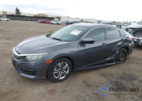 2016 Honda Civic Lx z USA, uszkodzony, nr VIN 2HGFC2F54GH562989